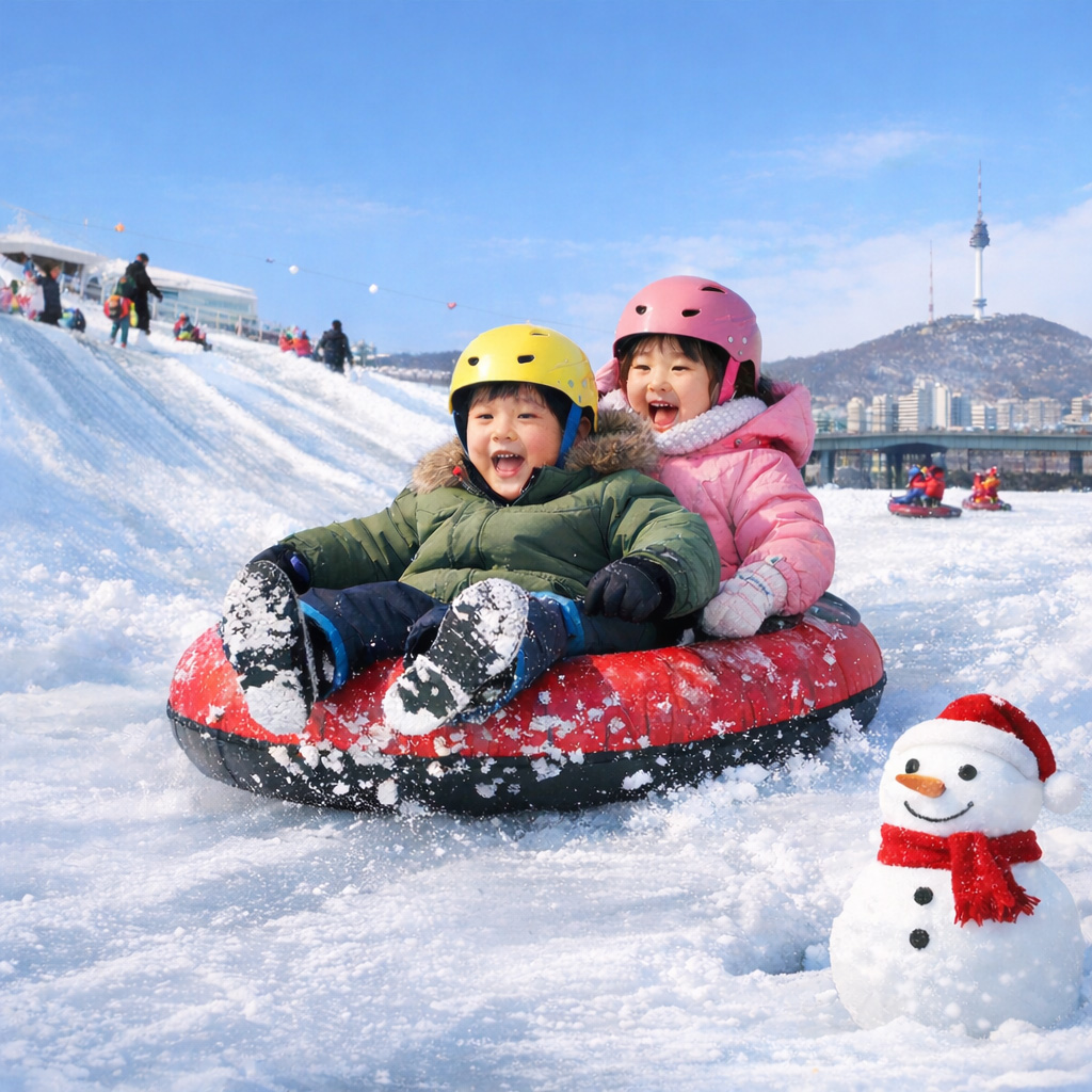 2026 한강 눈썰매장 이용 안내 (뚝섬·여의도·잠원) – 다둥이카드 할인 대표 썸네일