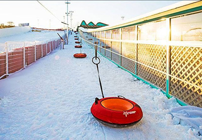 경주월드 스노우파크 썰매 리프트