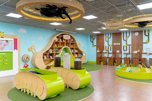 벅스리움 실내 놀이형 곤충 체험 공간
