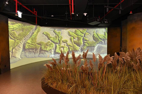 시흥 해양생태과학관 갯벌 미디어 전시관