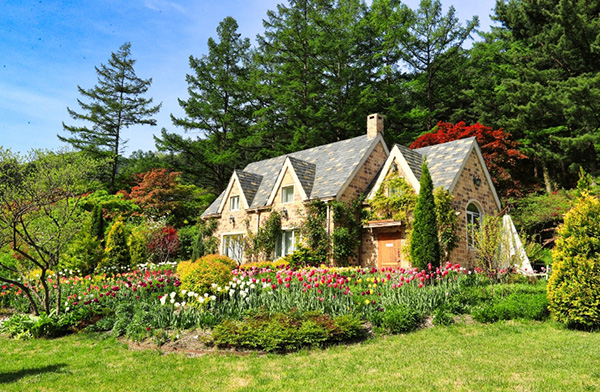 아침고요수목원 사진