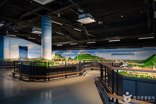 오산미니어처빌리지 대형 미니어처 전시 공간