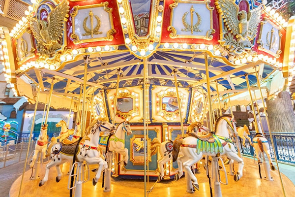 원마운트 스노우파크 클래식 회전목마 놀이기구